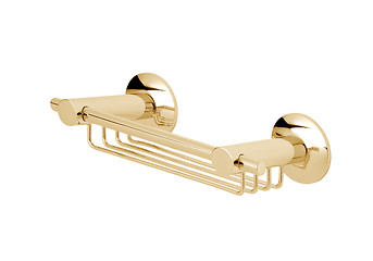 Image showing gold Metal hanger