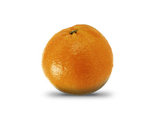 Image showing tangerine isolated on a white background