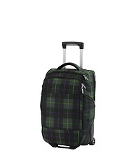 Image showing Green suitcase isolated over a white background