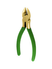 Image showing pruner on the white background