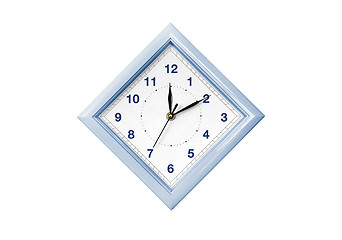 Image showing Rhombus wall clock