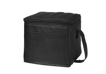 Image showing black lunch bag