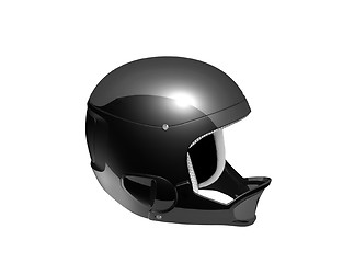 Image showing Racing helmet for motorcycle