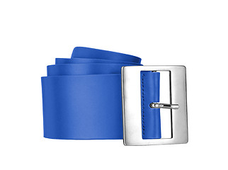 Image showing blue belt