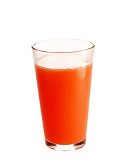 Image showing carrot juice