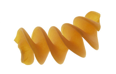 Image showing Pasta, isolated, close up studio shot. Clipping path.