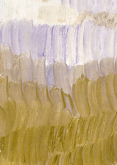 Image showing Abstract background drawn by oil paints