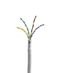 Image showing black comunikation cable