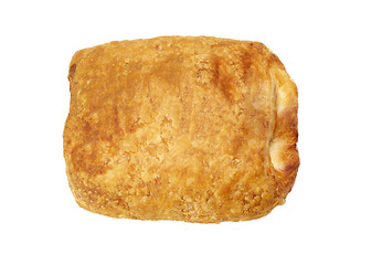 Image showing cheese pie baked with puff pastry