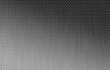 Image showing Abstract silver metal grill seamless.