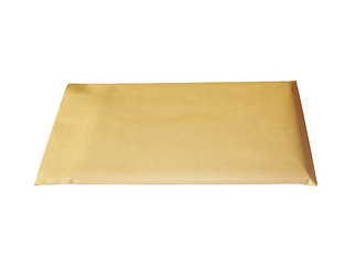 Image showing Used postal Confidential envelope, isolated on white background