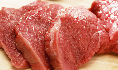 Image showing raw meat isolated