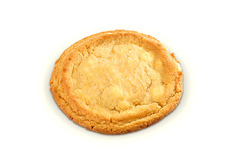 Image showing A whole apple pie isolated on white.