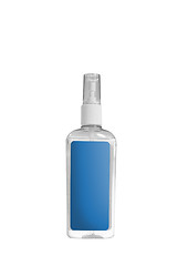 Image showing white spray with blue handle