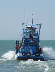 Image showing Fishing boat in Thailand