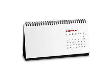 Image showing Calendar organizer on white