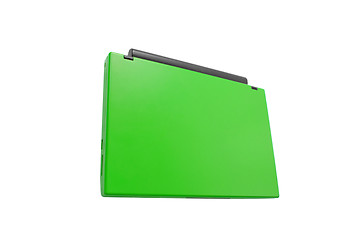 Image showing green  Laptop
