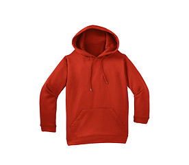 Image showing red sweater isolated