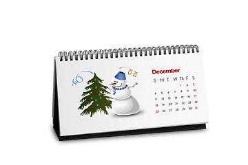 Image showing Calendar December