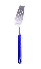 Image showing Blue Kitchen Spatula Isolated on White