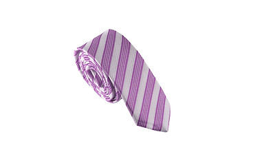 Image showing purple necktie