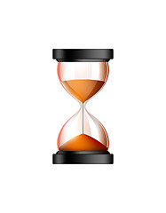 Image showing hourglass illustration