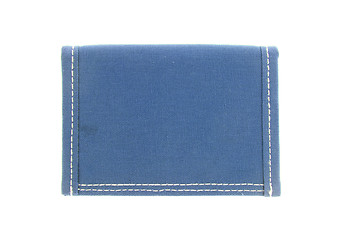 Image showing Blue fabrik wallet