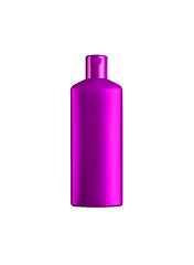 Image showing Plastic bottle isolated on a white background