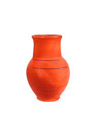 Image showing Clay pot of manual work.