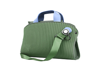 Image showing Green bag