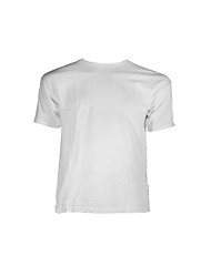 Image showing White T-Shirt isolated