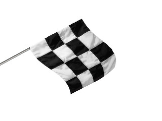 Image showing Checkered flag