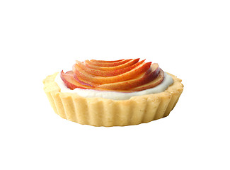 Image showing cup cake with Apples