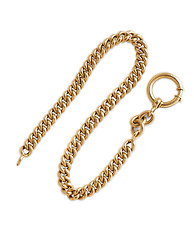 Image showing Nice gold chain isolated