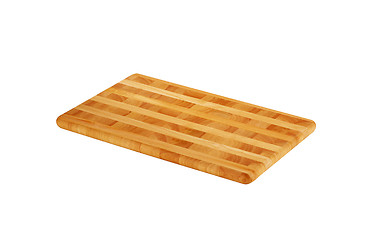 Image showing Wooden tray