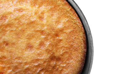 Image showing Butter cake close up