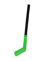 Image showing Hokey stick on the white background