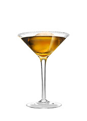 Image showing glass of martini