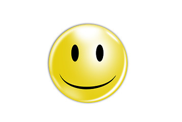 Image showing smiling ball