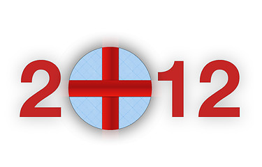 Image showing New 2012 year background.