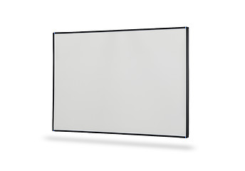 Image showing White board isolated over white background