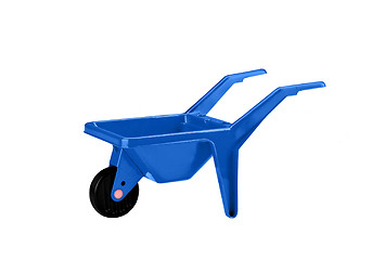 Image showing isolated handtruck on white background