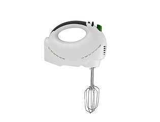 Image showing electric mixer isolated