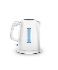 Image showing modern kettle, isolated with clipping path