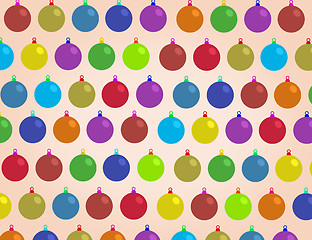 Image showing seamless christmas background