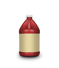 Image showing Oil canister isolated on a white background