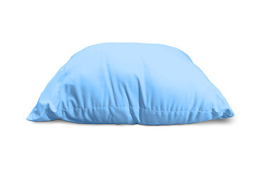 Image showing blue pillow