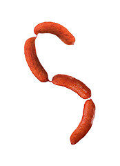 Image showing sausages isolated