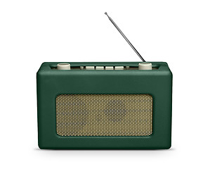 Image showing vintage radio