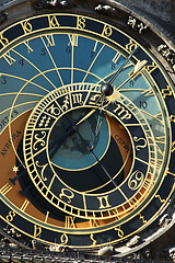 Image showing Astronomical clock in Prague, Czech republic